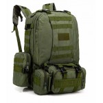 Рюкзак 35L Hiking Tactical 600D с отделяемыми карманами YA BK-5031 [YAKEDA]